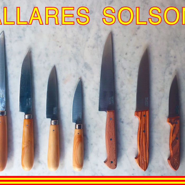 Pallares Solsona Wood handle Knives