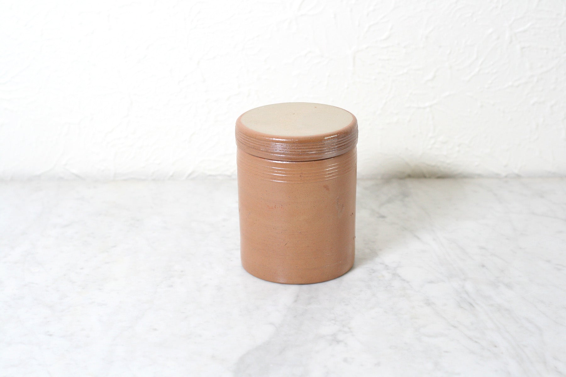 French Stoneware Storage Jars, Salt Glazed