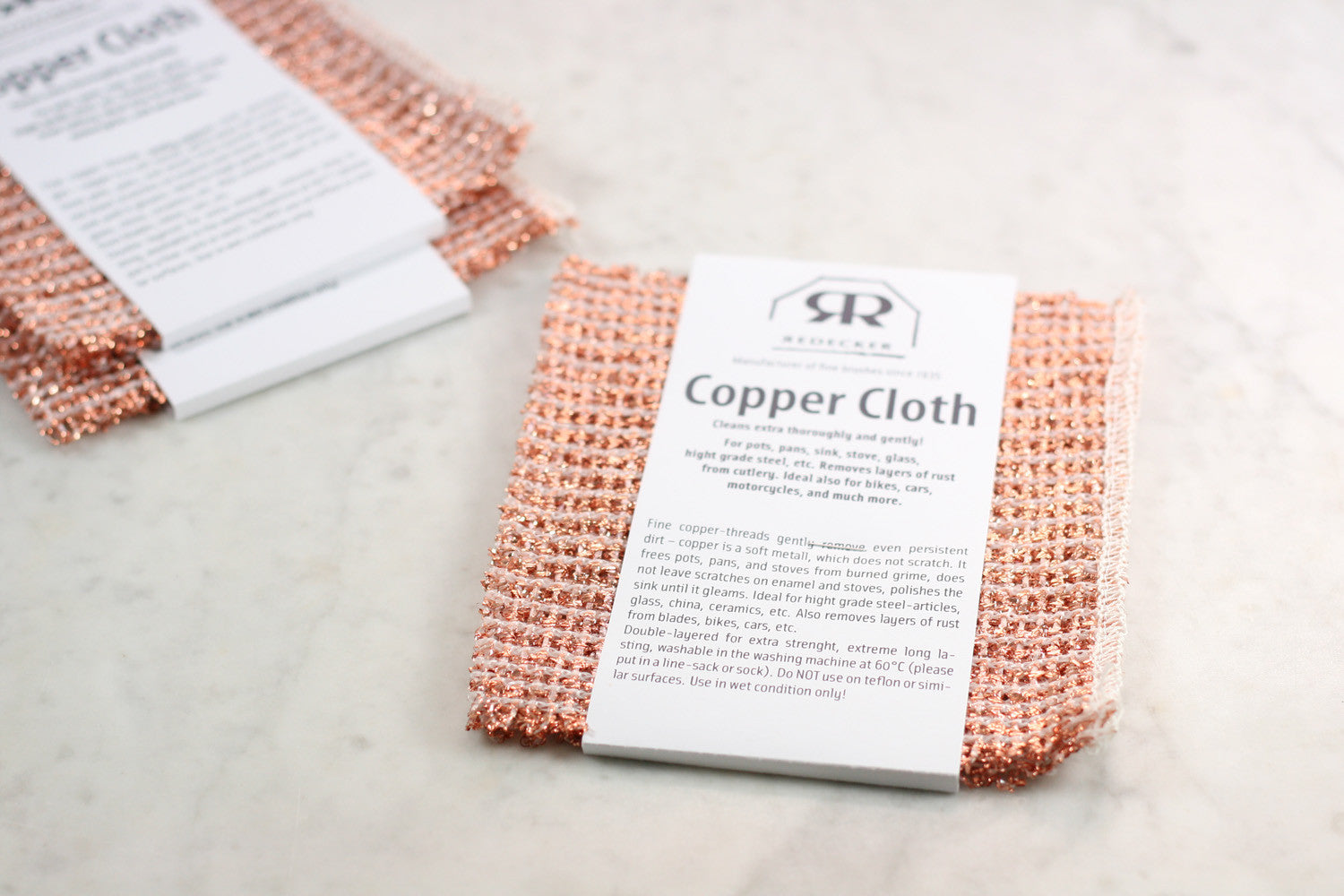 Copper Cloth, Set of Two
