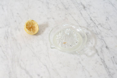 Luminarc Pressed Glass Citrus Juicer. Made in France.