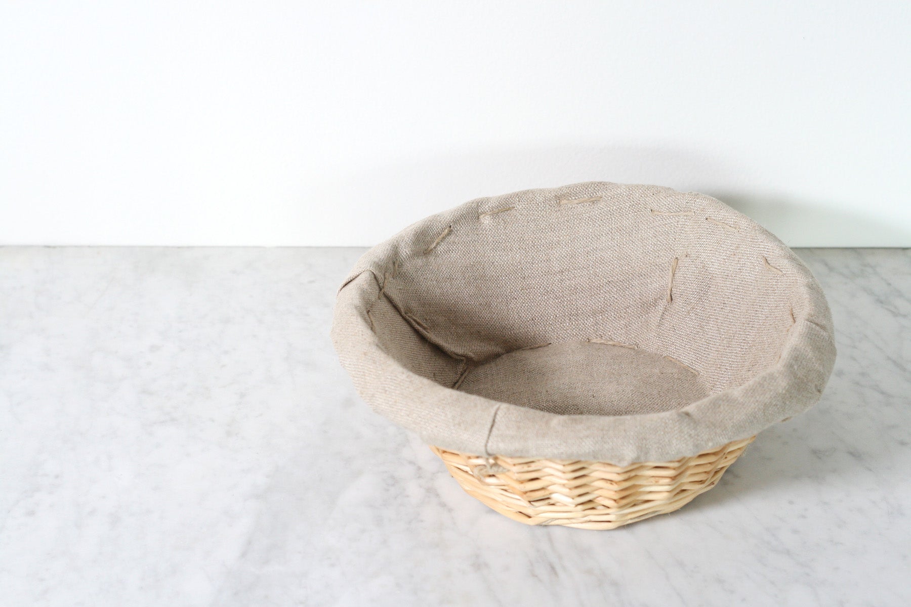 French Wicker Proofing Basket