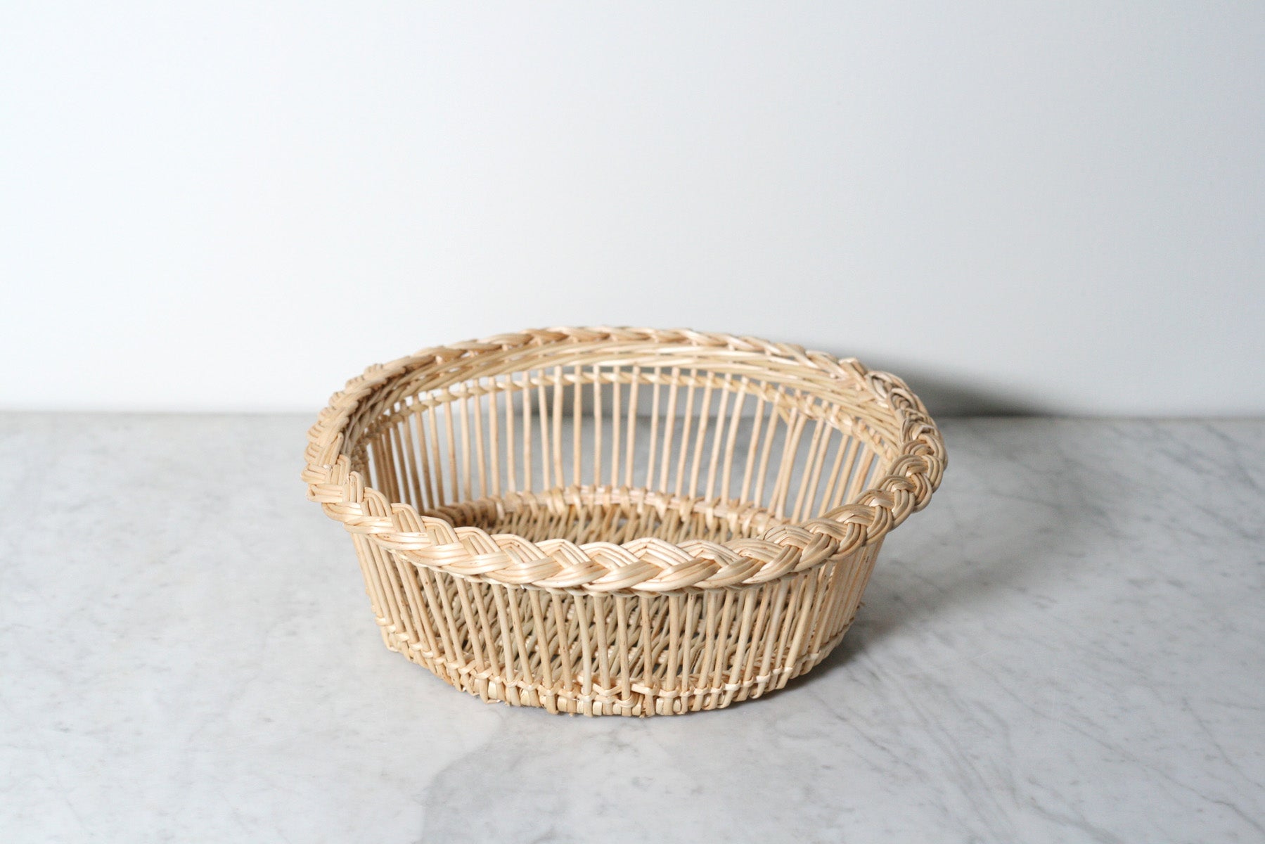French Wicker Bread Basket