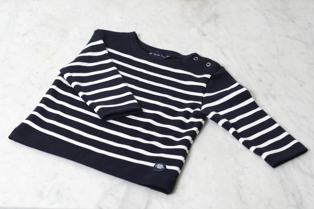 Armor-Lux Striped Baby Shirt