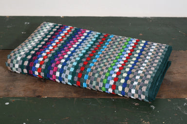 Checked Cotton "Pit" Bath Towel