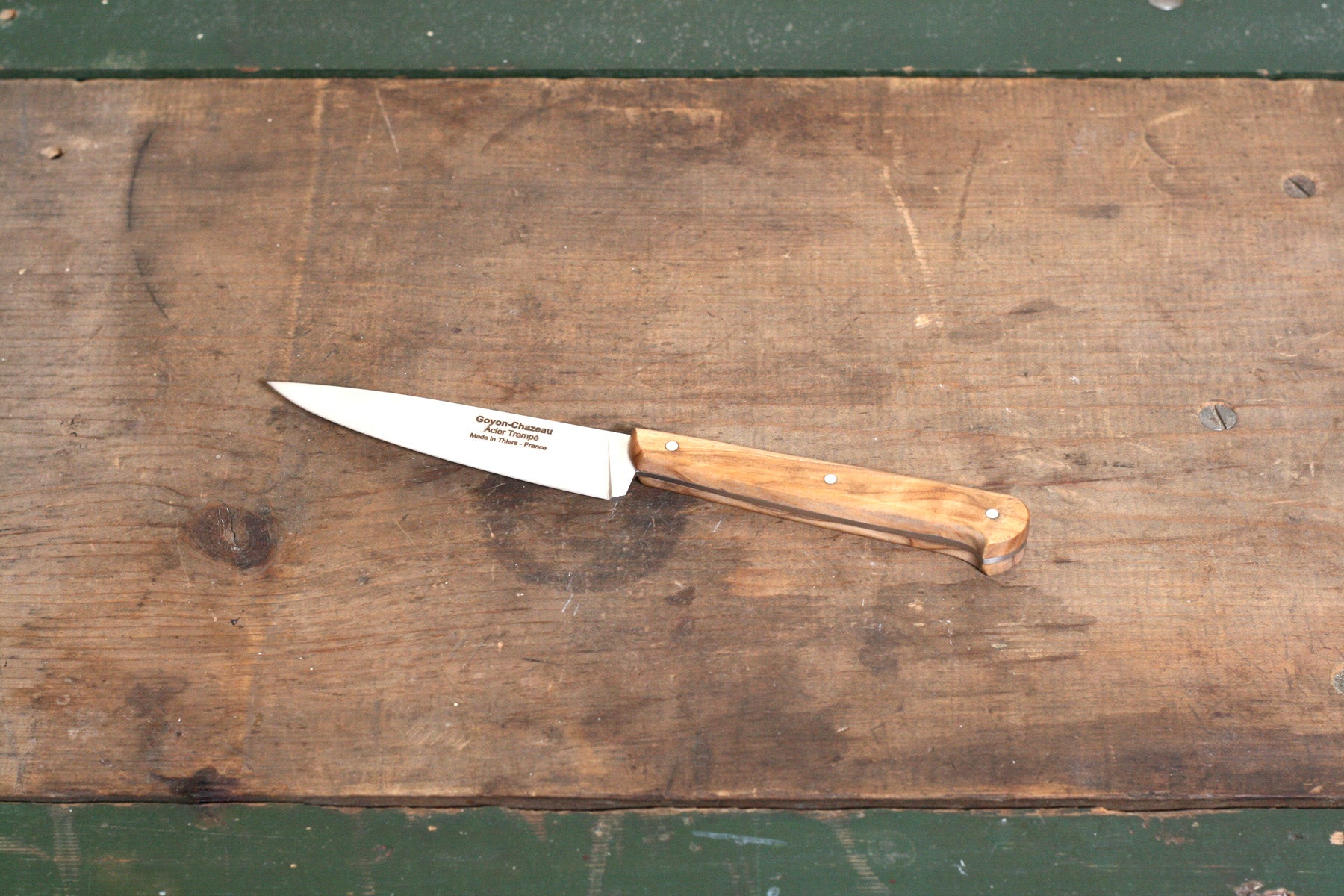 Le P'tit Tradi Paring Knife, Olivewood Handle