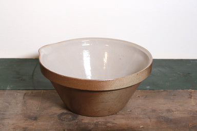 Vintage French Salt Glazed Bowl