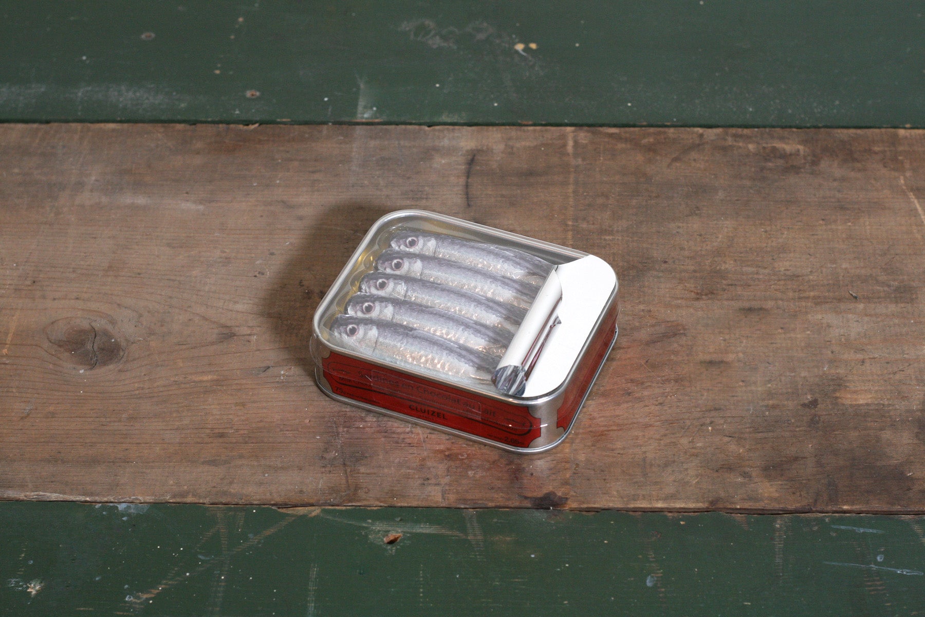 Cluizel Chocolate Sardine Tin