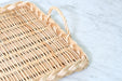 French Wicker Serving Tray