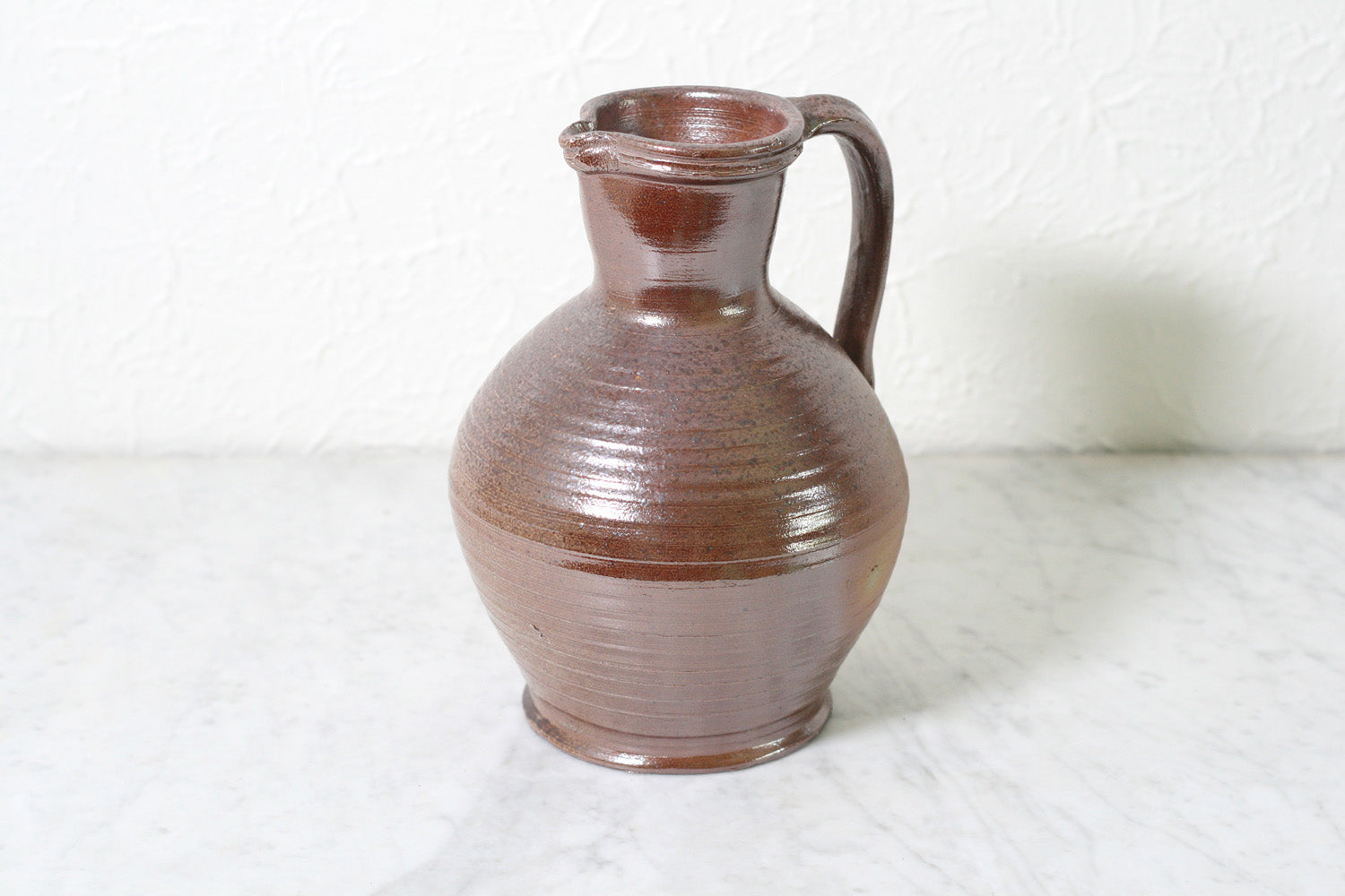 Vintage French Stoneware Wine Jug