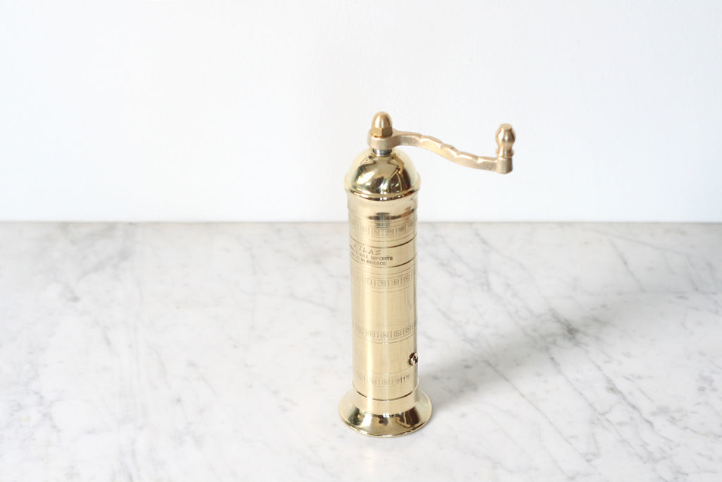 Atlas Pepper Mill, Brass