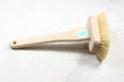 Burstenhaus Redecker natural bristle bathtub brush with wooden handle. Made in Germany.