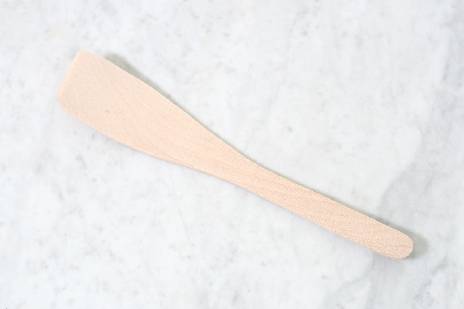 Hand carved French wood spatulas and spoons made from beech wood