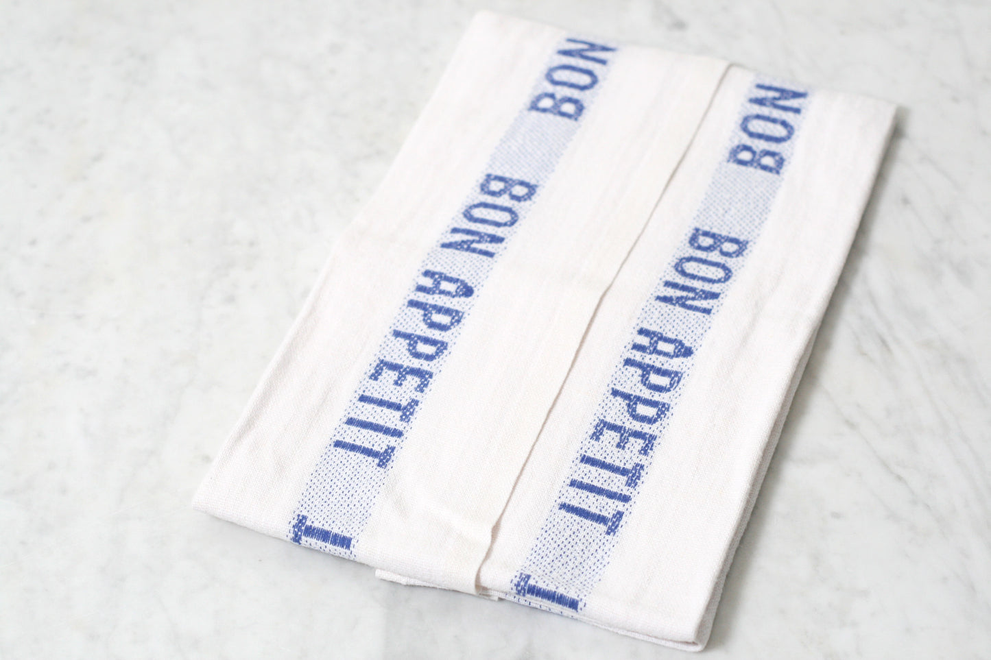 Bon Appetit Linen Dish Towel. Made in France.