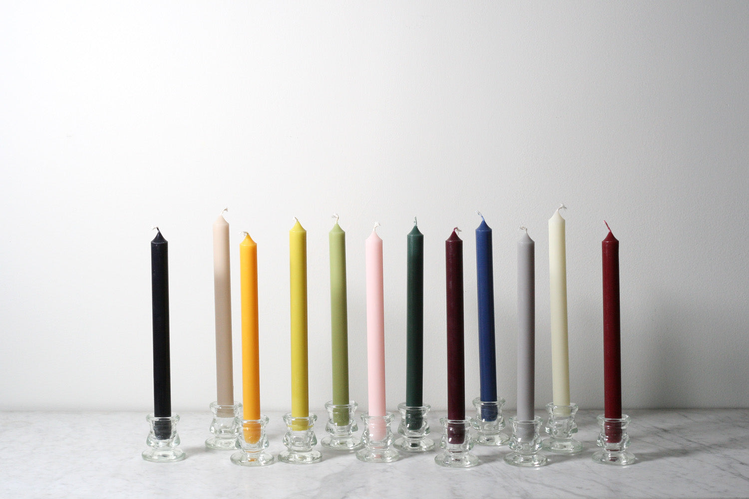 Bougies la Francaise Long Taper Candles, Set of 2