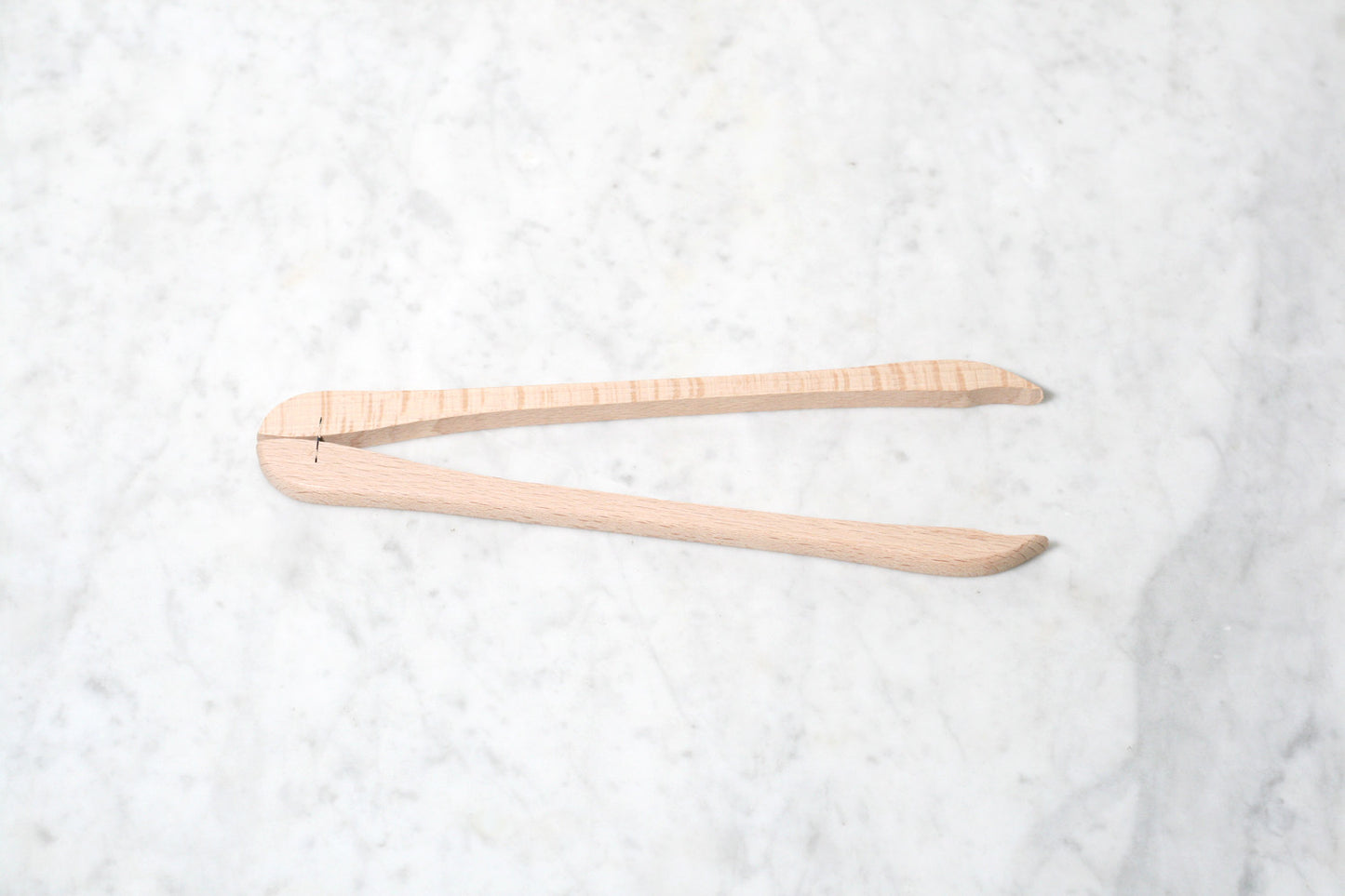 Beechwood Cornichon Tongs. Made in France.