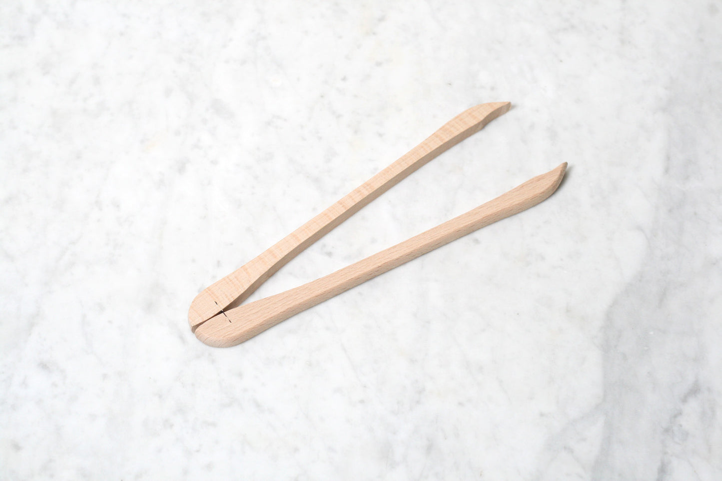 Beechwood Cornichon Tongs. Made in France.