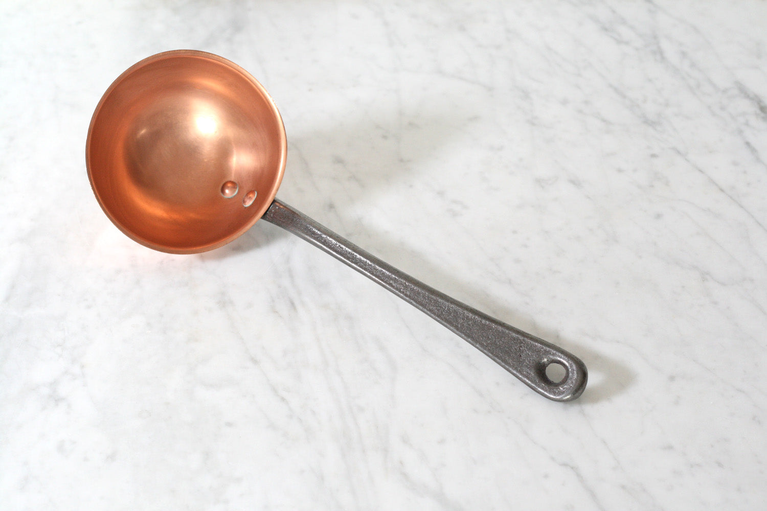 French Copper Ladle