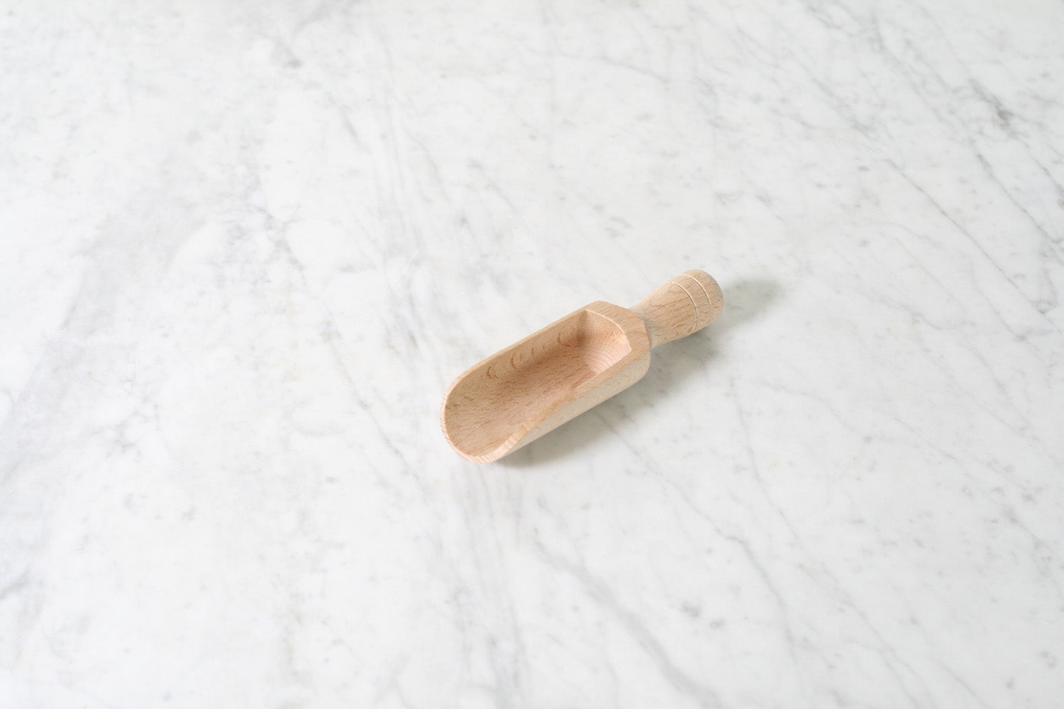 Beech Wood Scoop, wooden scoop.