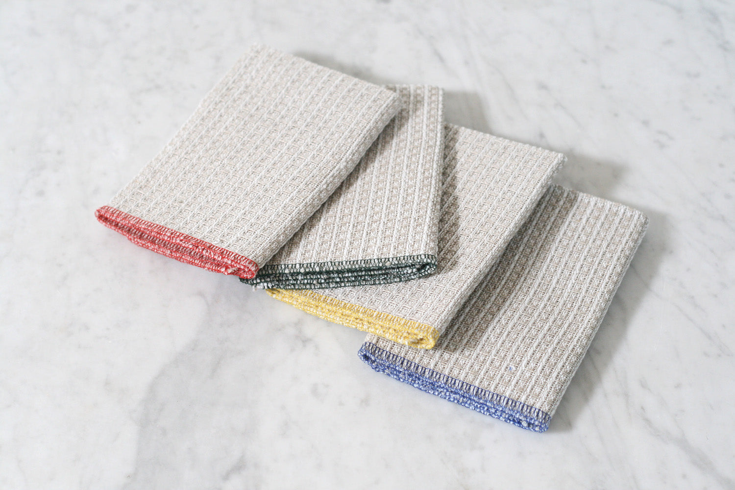 Cotton Dish Cloths Dish Rags, Waffle Weave Kitchen Dish Towels