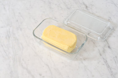 Luminarc Classic French Glass Butter Dish