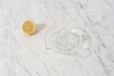 Luminarc Pressed Glass Citrus Juicer. Made in France.