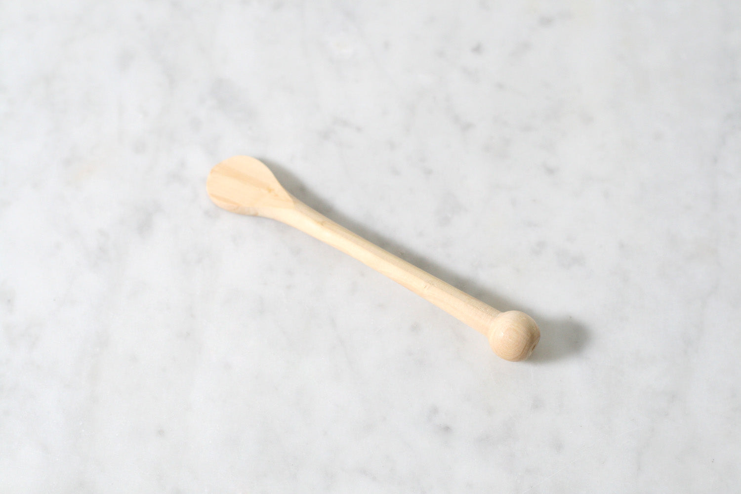 French Beechwood Mustard Spoon