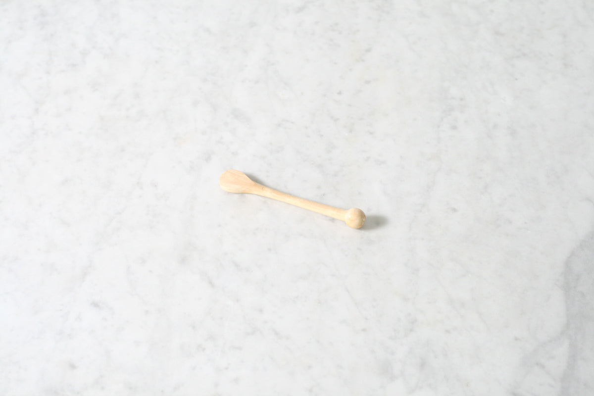 French Beechwood Mustard Spoon