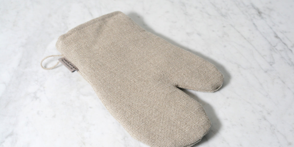 Linen Oven Mitt — Flotsam + Fork