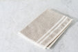 Linen & Cotton Neutral Stripe Hand Towels