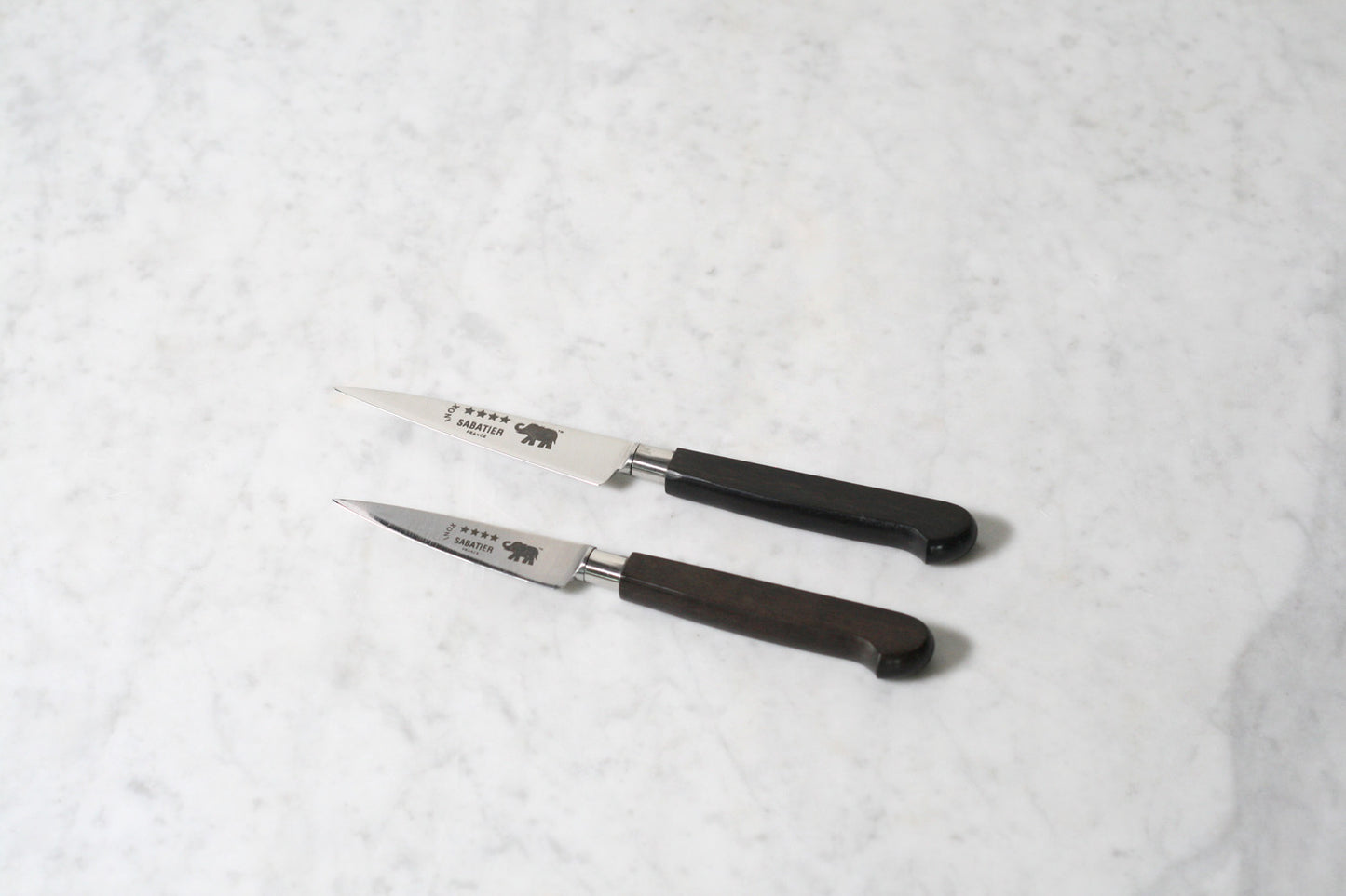 Nogent Stainless Steel Paring Knife with Ebony Handle