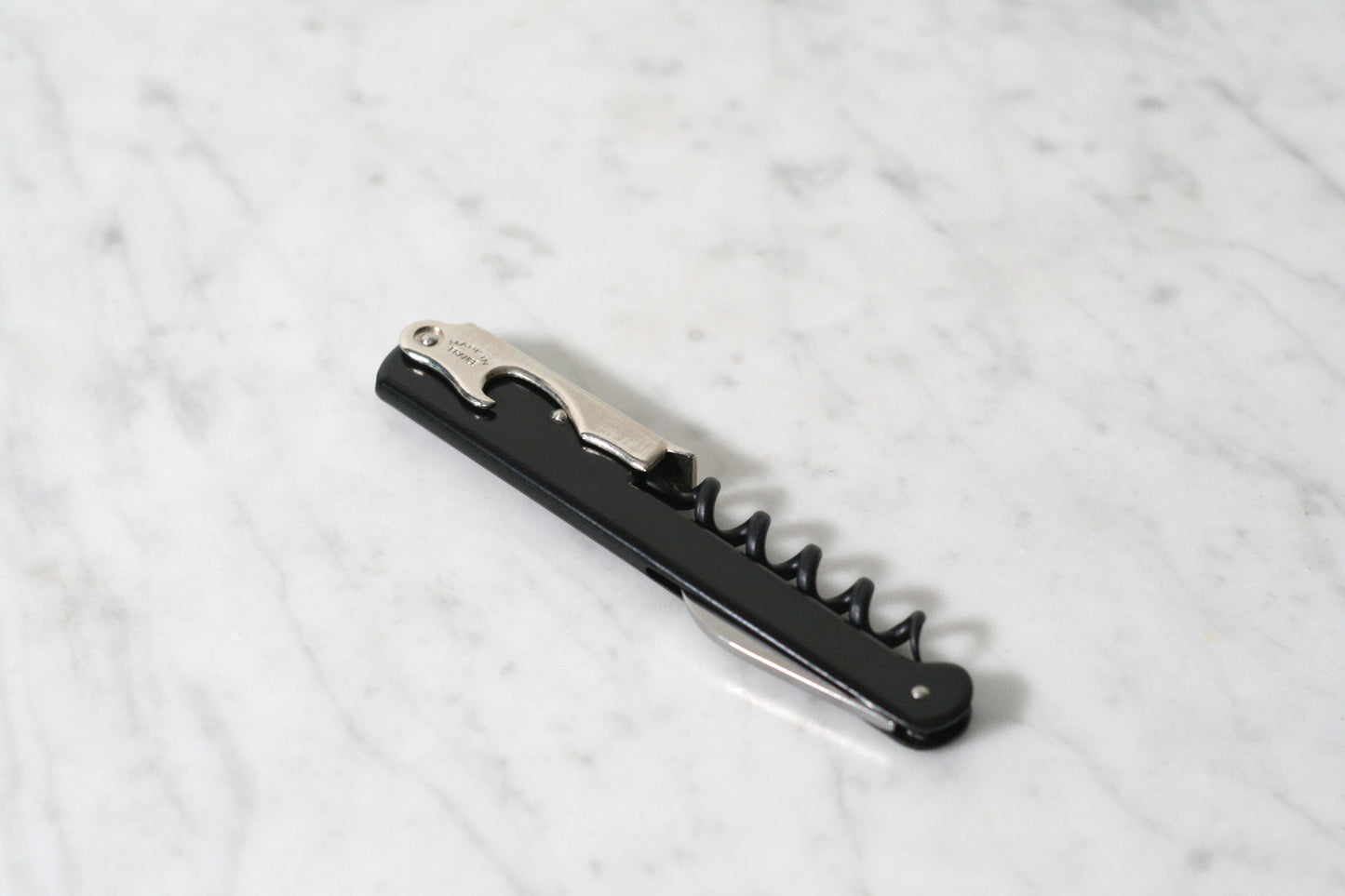 Waiter's Corkscrew Noir. Made in France.