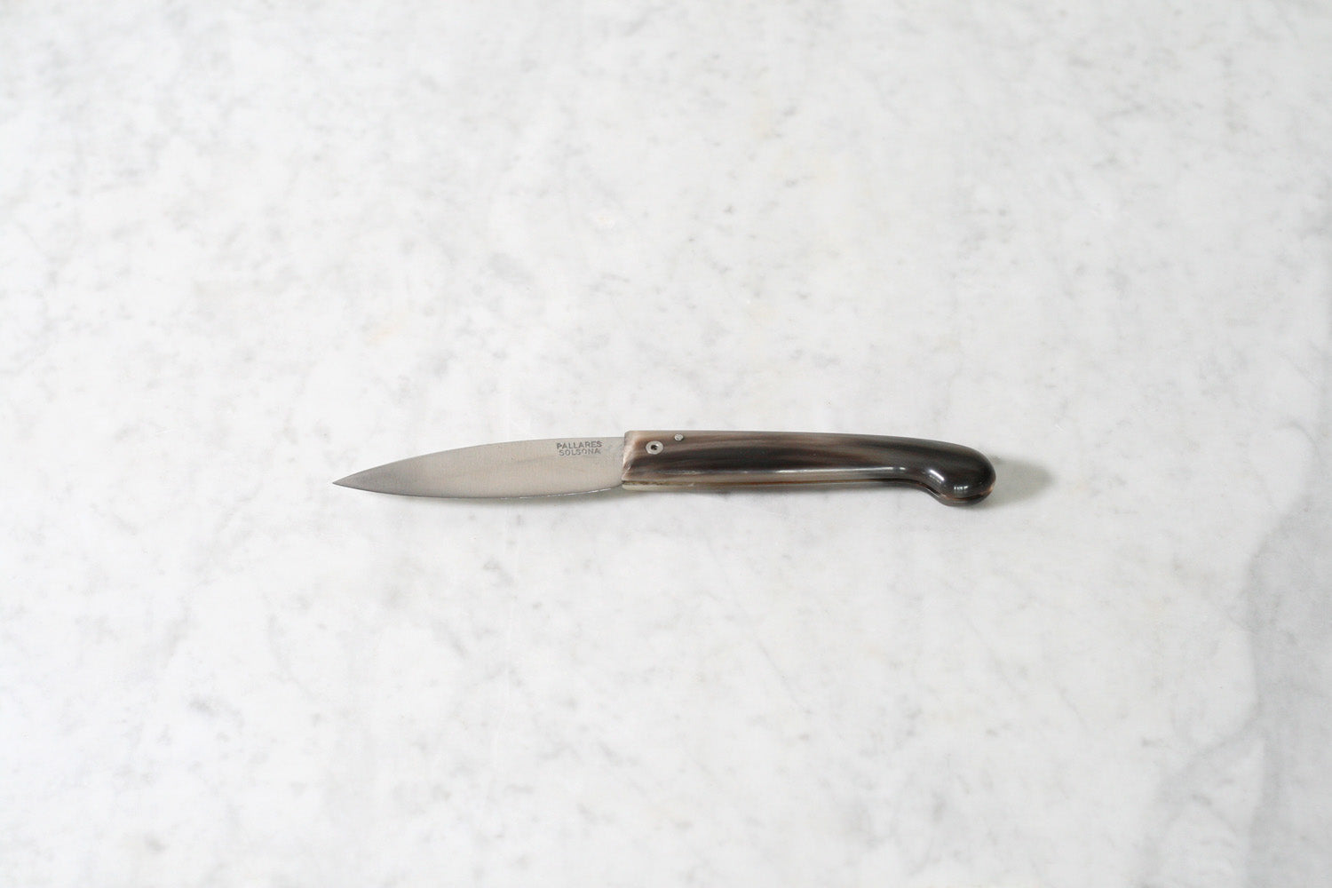 Pallarès Solsona Pastor Pocket Knife, Horn