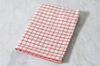 Red and White Checked Dish Towel