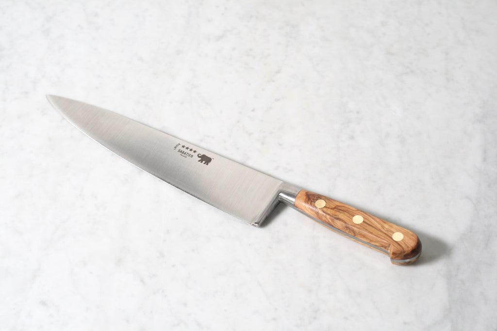 Sabatier 8 Chef's Knife Stainless Steel with Olivewood Handle