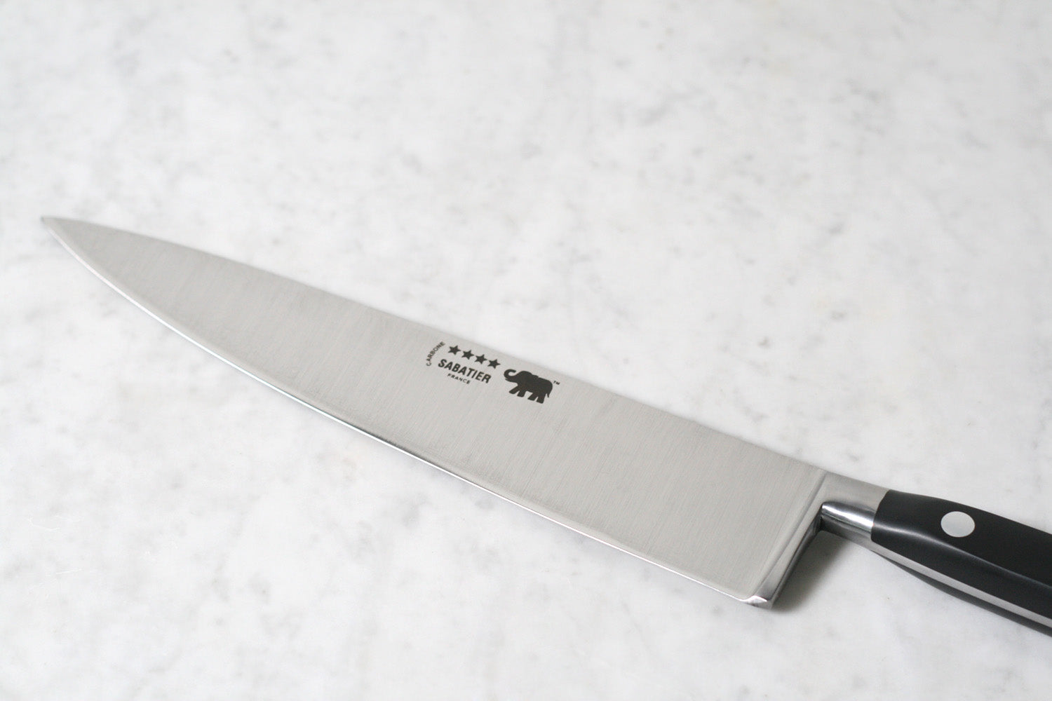 Sabatier Knives 10 Chef's Knife, 7 Cleaver, 5 Steak Knife Stainless  France