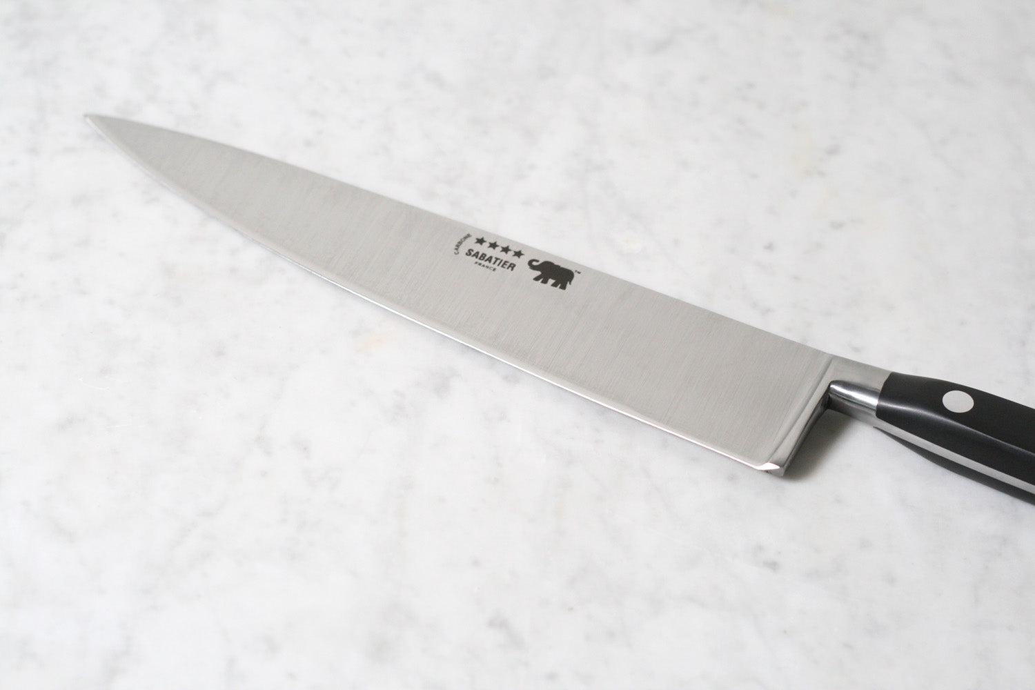 Sabatier 10 Chef's Knife Carbone Steel — Flotsam + Fork