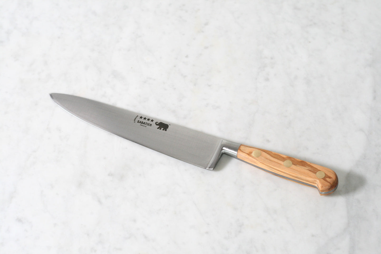 Thiers Issard Sabatier Chef's Knife, Olivewood