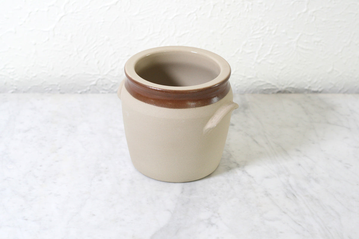 Crock Utensil Jar in Espresso Mint – Small House Pottery