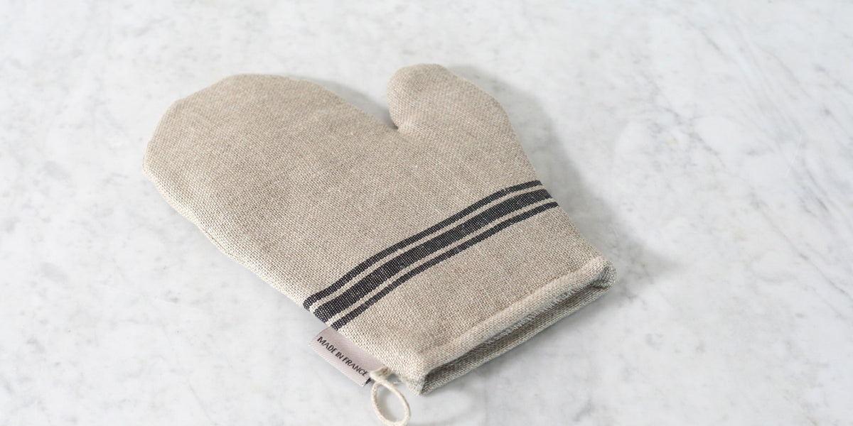 French Linen Oven Mitt– LINEN & SAND