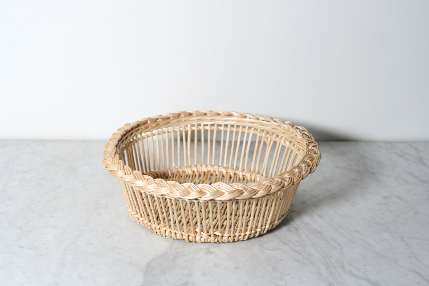 French Wicker Bread Basket
